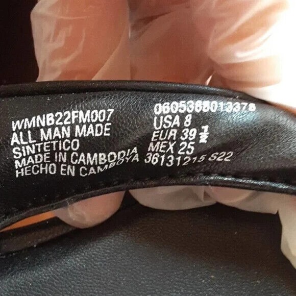 No Boundaries size 8 black sandals NWOB * - Picture 6 of 6